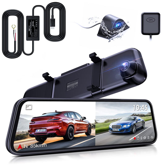 Vantrue Mirror 2 (M2) Streaming Mirror Dual Dashcam