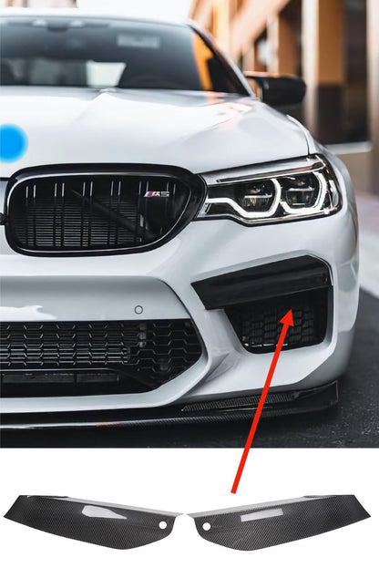 Carbon Kühlereinlass Blenden für BMW M5 F90 vor LCI