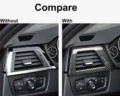 Carbon Lüfterauslass Blenden für BMW F30 F31 F32 F33 F34 F35 F36 335i 340i 435i 440i M3 M4 F80 F82 F83