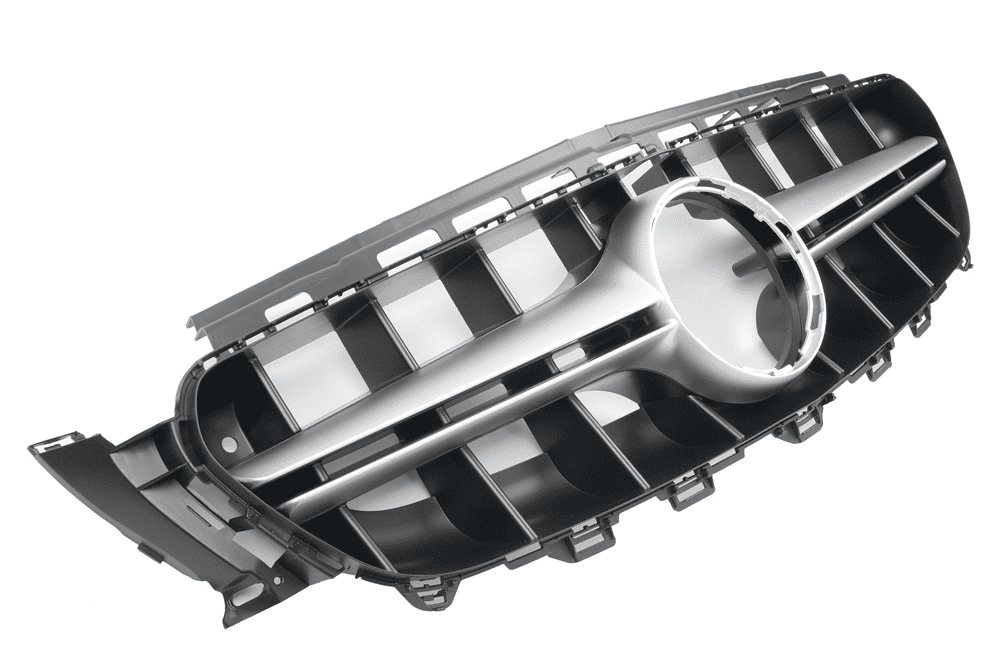 Sport Kühlergrill silber für Mercedes E-Klasse W213/S213/C238/A238 2017-2020