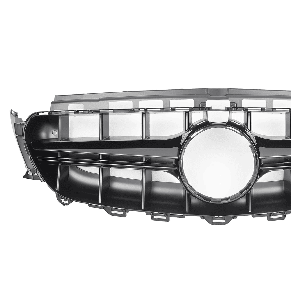 Sport Kühlergrill hochglanz schwarz für Mercedes E-Klasse W213/S213/C238/A238 2017-06/2020