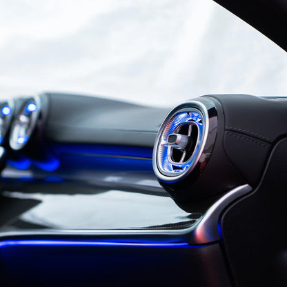 Mercedes C-Klasse W206 Beleuchtete Lüftungsdüsen | Vorne & Hinten