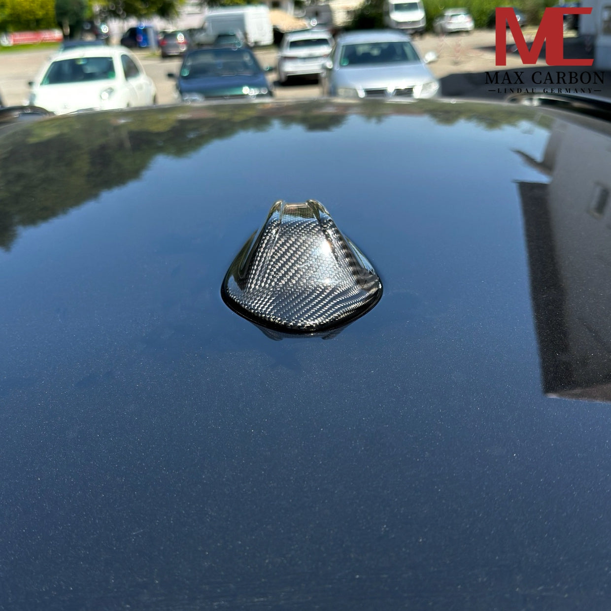 Dry Carbon "Shark Fin" Antennen Cover für BMW 3er G21 M3 G81 G01 G02 G05 G06 G07 F95 F96 F97 F98