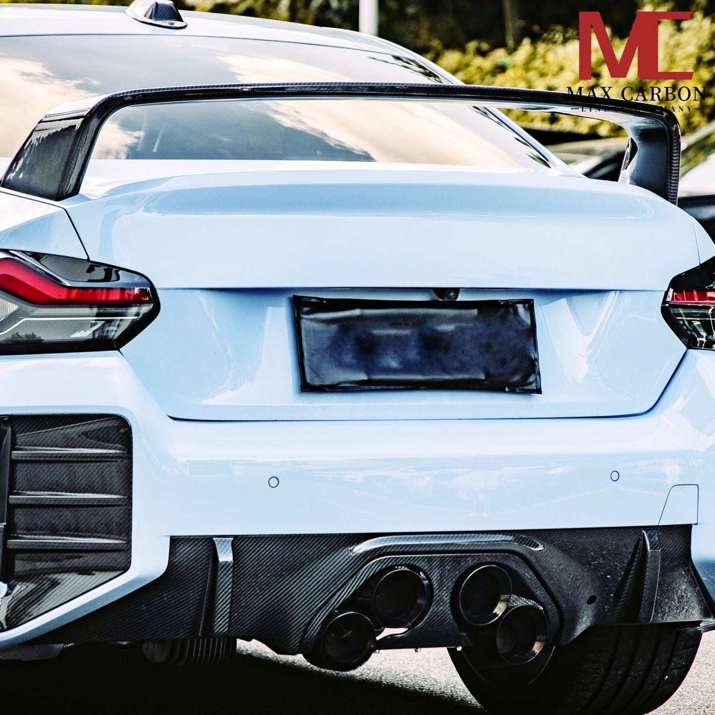 Dry Carbon Heckflügel Aufsatz für BMW M2 G87 / 2er G42 M240i