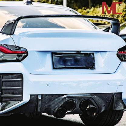 Dry Carbon Heckflügel Aufsatz für BMW M2 G87 / 2er G42 M240i