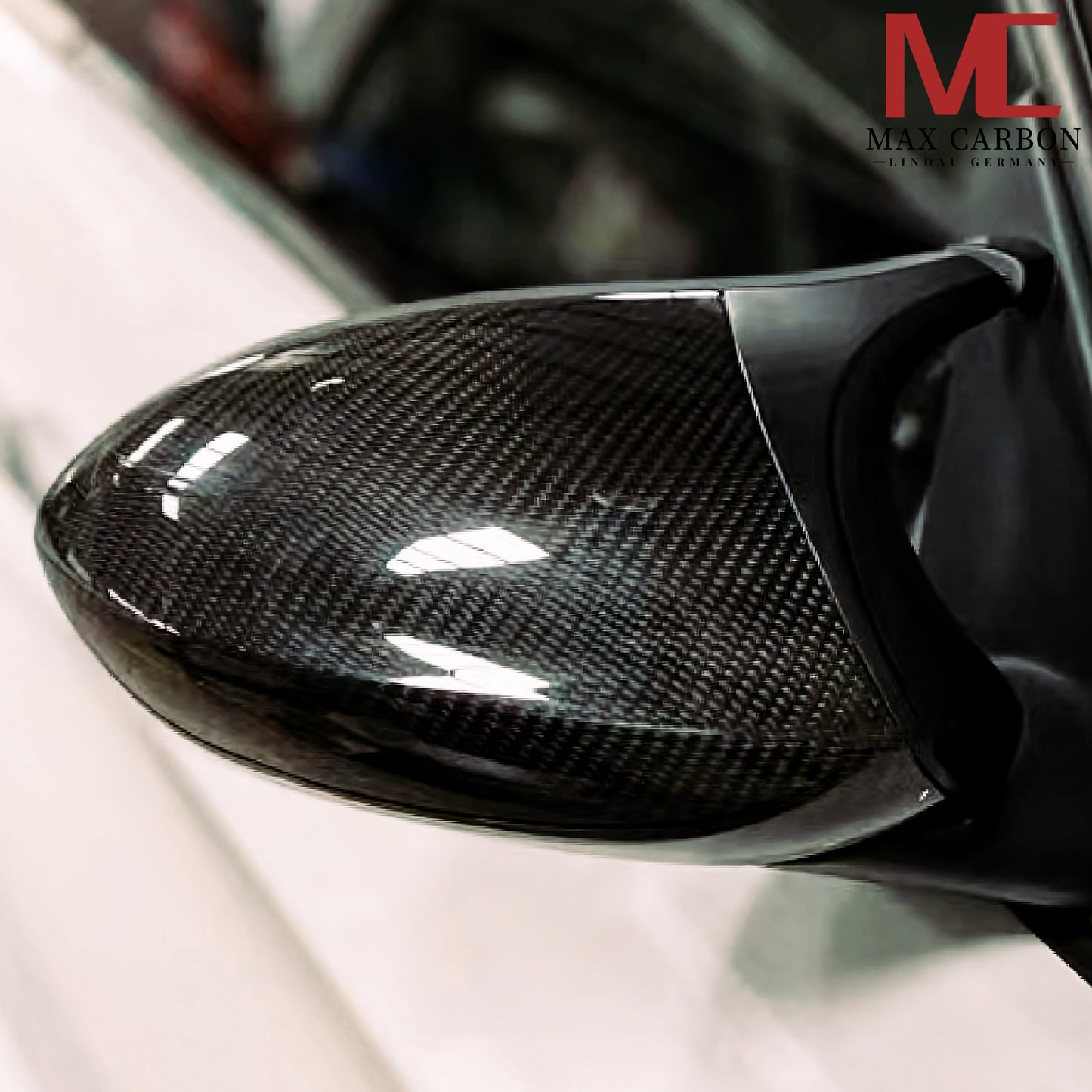 Dry Carbon Spiegelkappen für BMW M3 E90 E92 E93