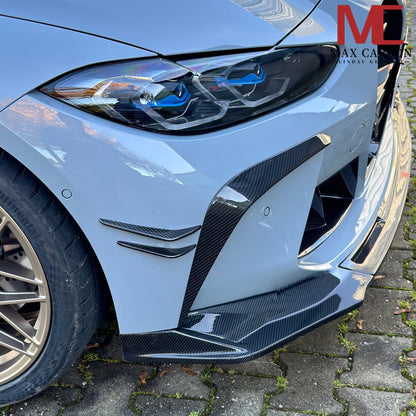 Dry Carbon Frontansatz "L-Form" für BMW M3 G80 G81 / M4 G82 G83