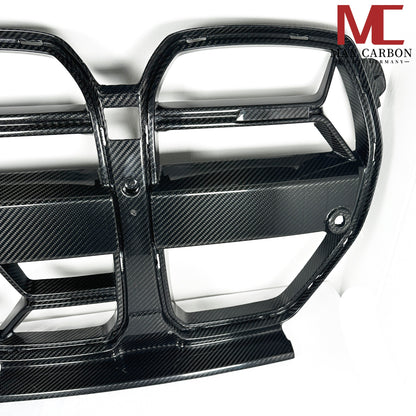 Dry Carbon Kühlergrill Nieren für BMW M3 G80 G81 / M4 G82 G83 CSL