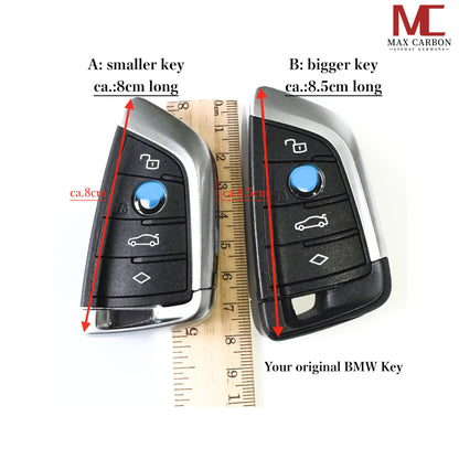 Dry Carbon Schlüssel Cover für BMW - Alle 8cm oder 8,5cm Schlüssel