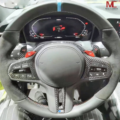 Dry Carbon Schaltwippen für BMW M2 M3 M4 M5 M8 X3M X4M X5M X6M XM X7