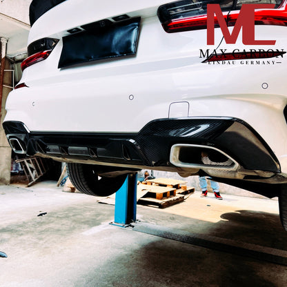 Dry Carbon Heckdiffusor für BMW 3er G20 G21 nur Pre-LCI