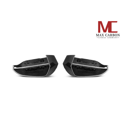 Dry Carbon Spiegelkappen für BMW 5er G60 G61