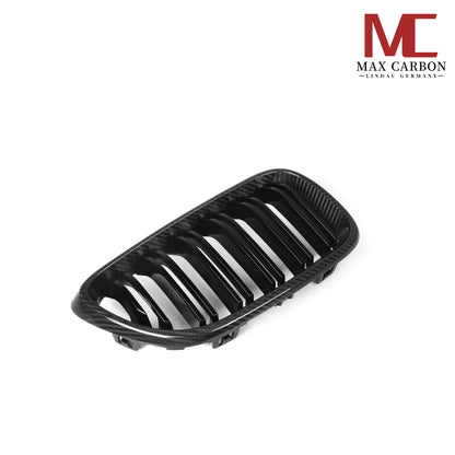 Dry Carbon Kühlergrill für BMW M2 F87 2er F22 F23 - N55 Motor