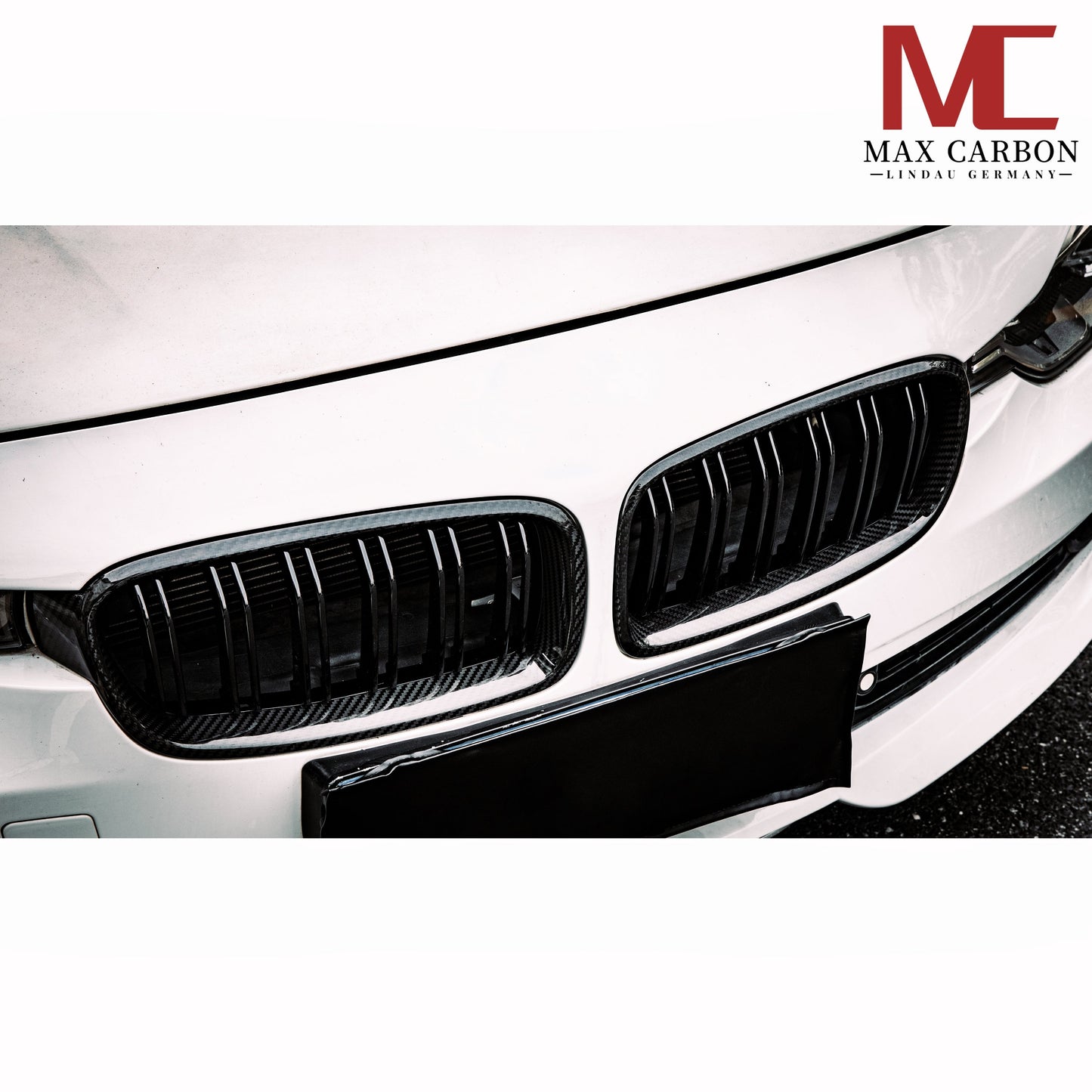 Dry Carbon Kühlergrill für BMW 3er F30 F31