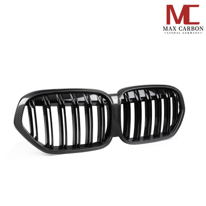 Dry Carbon Kühlergrill Nieren Gitter für BMW X1 F48