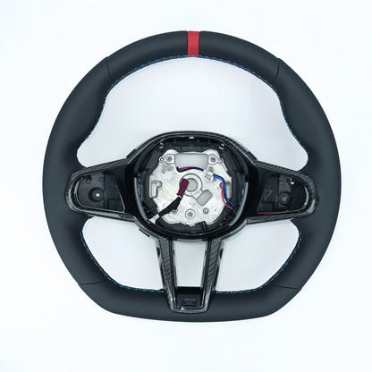 Dry Carbon Leder Lenkrad für BMW 5er 6er 7er 8er M5 F90 M8 F90 F91 F92 F93