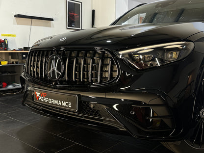 Sport Panamericana GT Kühlergrill für Mercedes GLC W254/C254/X254 AMG Line ab 06/2022 hochglanz schwarz