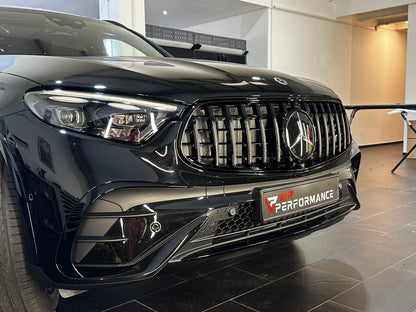 Sport Panamericana GT Kühlergrill für Mercedes GLC W254/C254/X254 AMG Line ab 06/2022 hochglanz schwarz