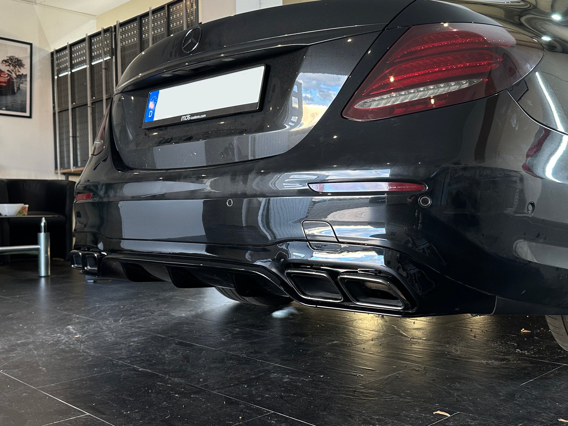 Mercedes-W213-Diffusor