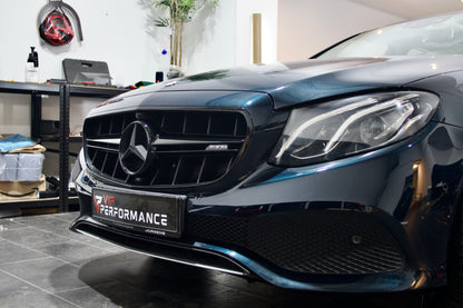 Sport Kühlergrill hochglanz schwarz für Mercedes E-Klasse W213/S213/C238/A238 2017-06/2020