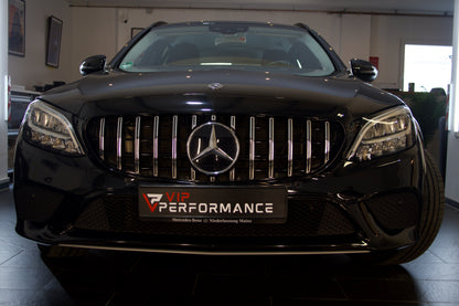 Sport Panamericana Kühlergrill für Mercedes C-Klasse W205/S205/A205/C205 2014-2021