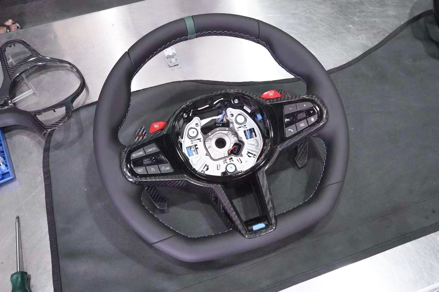 Carbon Lenkrad Spange für BMW M2/M3/M4 G87 G80 G81 G82 G83 LCI