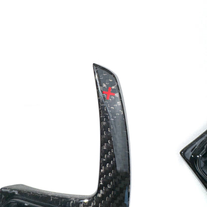Dry Carbon Schaltwippen für BMW M2 M3 M4 M5 M8 X3M X4M X5M X6M XM X7