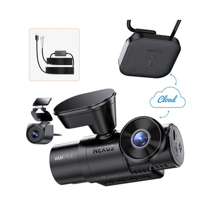Vantrue N4S Dashcam Bundle mit LTE Box & Hardwire Kit