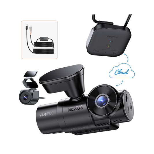 Vantrue N4S Dashcam Bundle mit LTE Box & Hardwire Kit