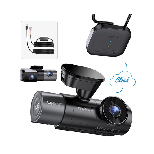 Vantrue N5S Dashcam Bundle mit LTE Modul und Universal Hardwire Kit