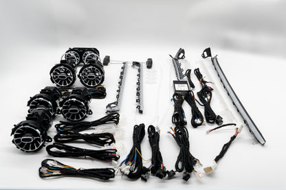 Mercedes CLA W118 Ambientebeleuchtung Nachrüst-Set | 0-64 Farben