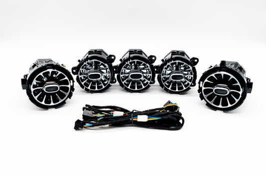 Mercedes A-Klasse W177 Beleuchtete Lüftungsdüsen | Turbinen Optik