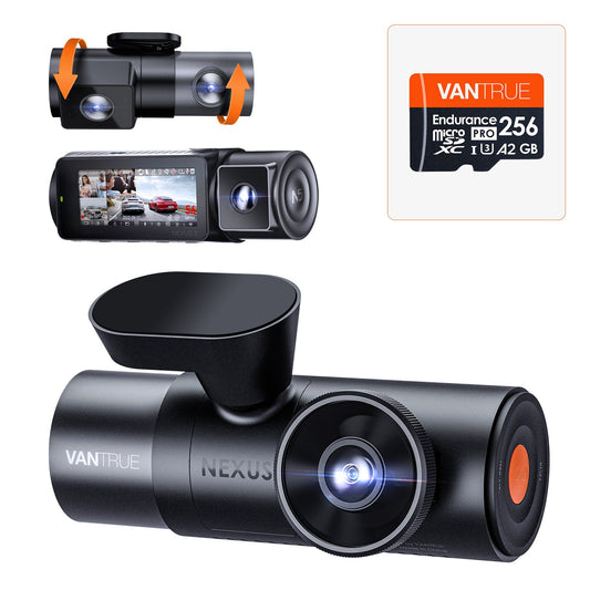 Vantrue N5 Dash Cam Bundle mit 256GB Karte