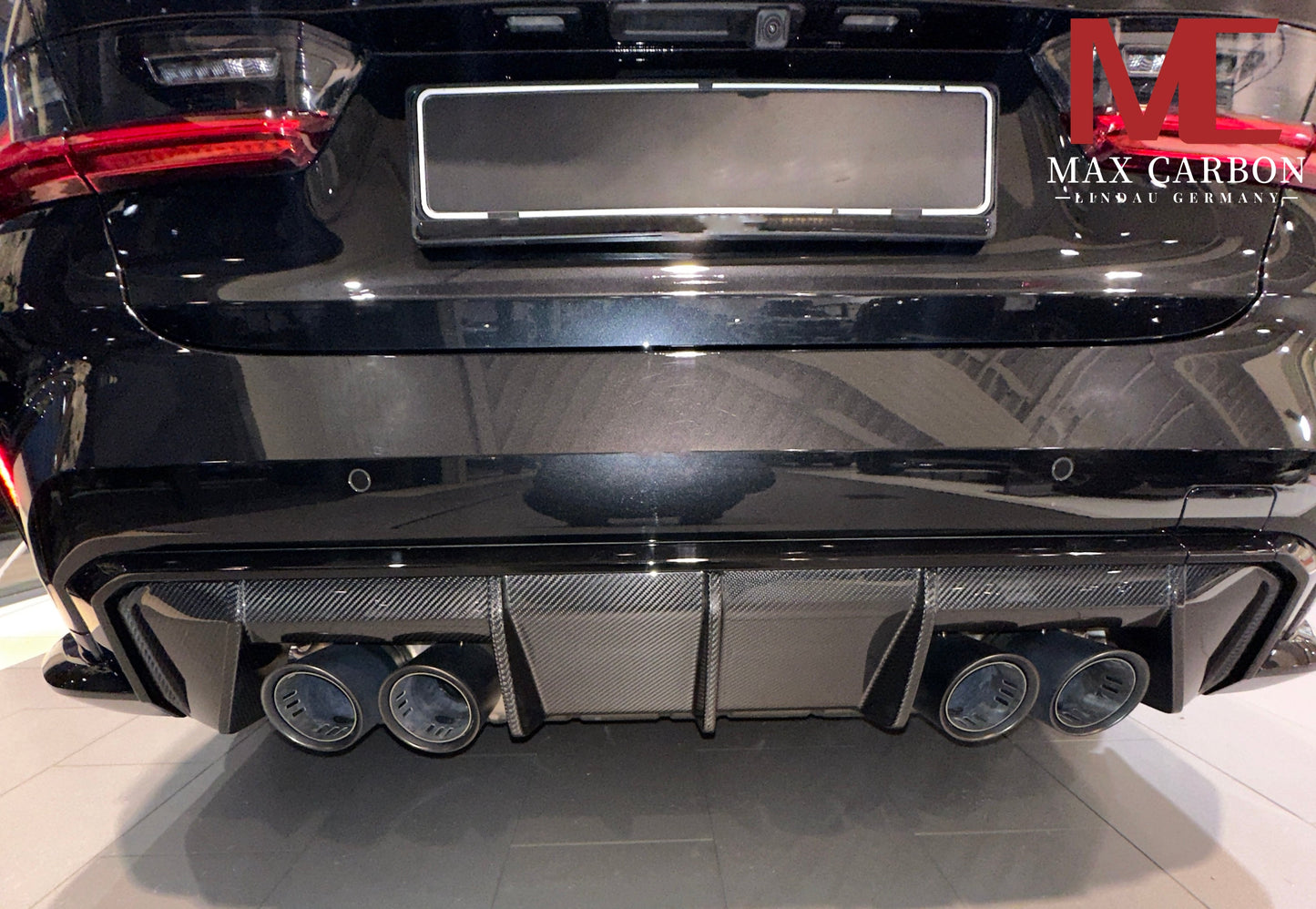 Dry Carbon Heckdiffusor "Performance Style" für BMW M3 G80 G81 / M4 G82 G83 inkl. LCI