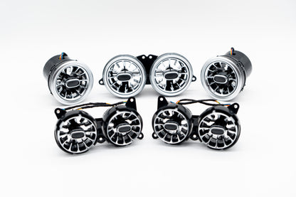 Mercedes S-Klasse W222 Beleuchtete Lüftungsdüsen | Vorne & Hinten