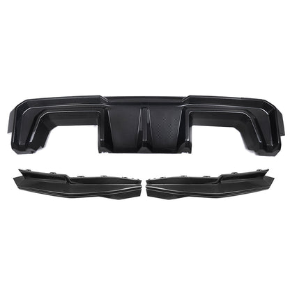 Dry Carbon Heckdiffusor Heck Winglet "SQ-B Style" für BMW M3 G80 G81 / M4 G82 G83 inkl. LCI