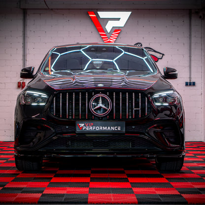 Sport Panamericana GT Kühlergrill hochglanz schwarz für Mercedes W167 GLE Facelift AMG-Line