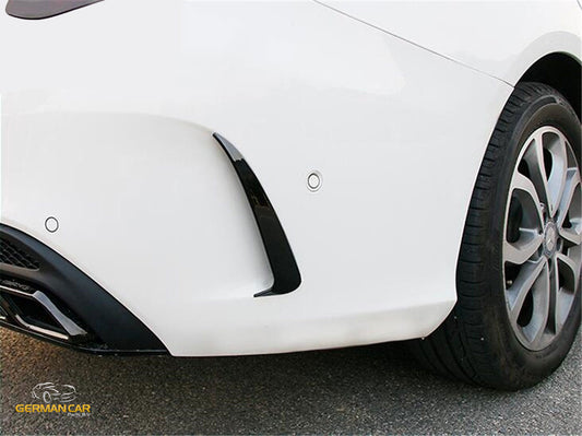 FLICS AERO FLAPS SCHWARZ PASST FÜR MERCEDES W205 C-KLASSE