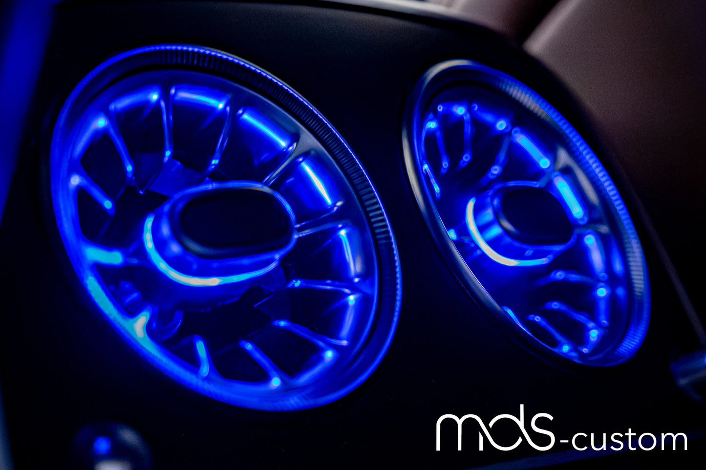 Mercedes S-Klasse W222 Beleuchtete Lüftungsdüsen | Vorne & Hinten