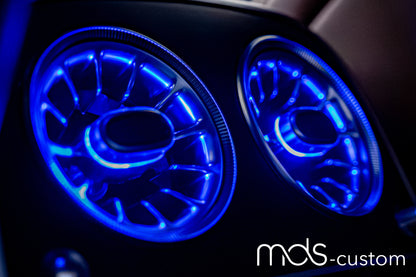 Mercedes S-Klasse W222 Beleuchtete Lüftungsdüsen | Vorne & Hinten