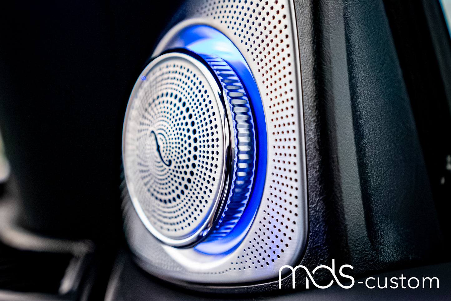 Mercedes W222 3D-Hochtöner mit Ambientebeleuchtung – Nachrüstsatz für Mercedes S-Klasse