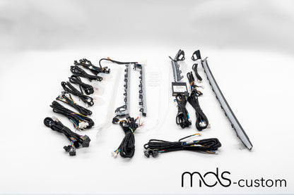 Mercedes CLA W118 Ambientebeleuchtung Nachrüst-Set | 0-64 Farben