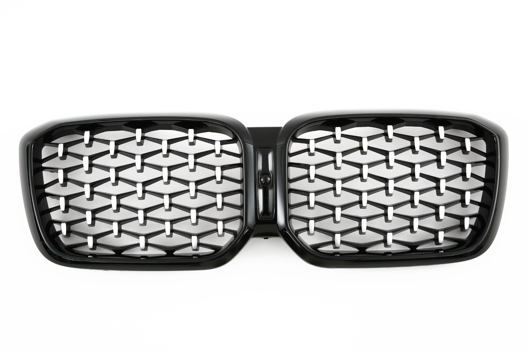 Sport Nierengrill Diamant-Design schwarz chrom für BMW X3 X4 G01 G02 LCI ab 2021
