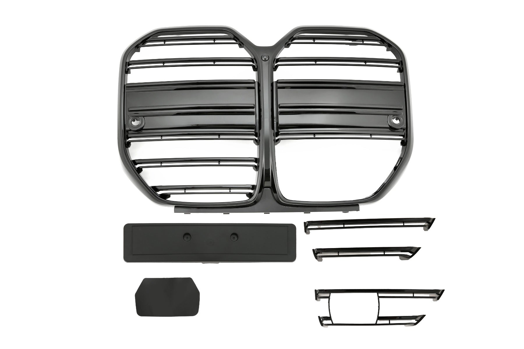Sport Nierengrill Glanz Schwarz für BMW 4er G26 Gran Coupé ab 11/2021