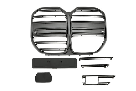 Sport Nierengrill Glanz Schwarz für BMW 4er G26 Gran Coupé ab 11/2021
