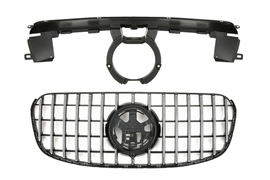 Panamericana GT Kühlergrill hochglanz schwarz für Mercedes GLS X167 Facelift ab 11/2023