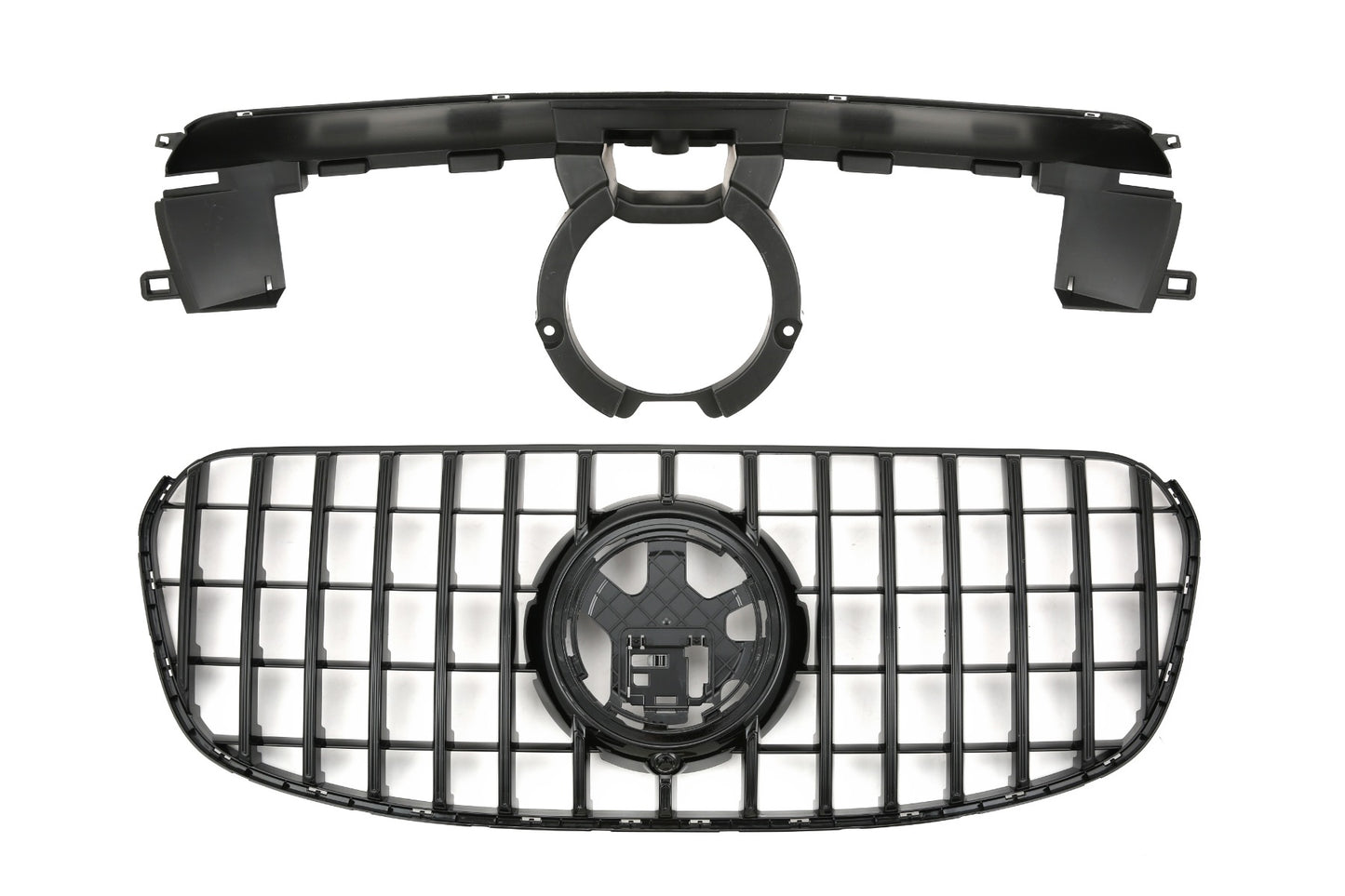 Panamericana Kühlergrill hochglanz schwarz für Mercedes GLS X167 Facelift ab 11/2023