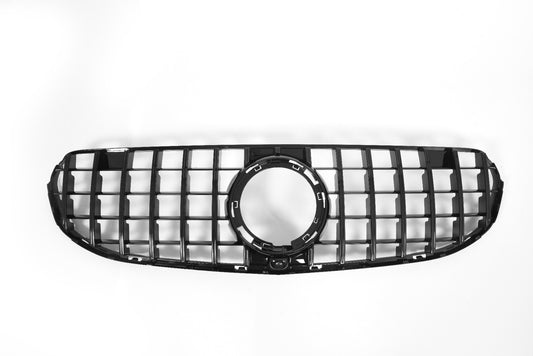 Panamericana GT Kühlergrill hochglanz schwarz für Mercedes GLC W253 C253 X253 Facelift