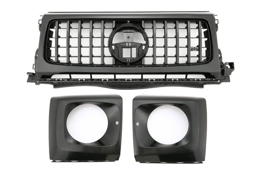 Sport Panamericana GT Kühlergrill hochglanz schwarz Mercedes G-Klasse W465 ab 04/2024