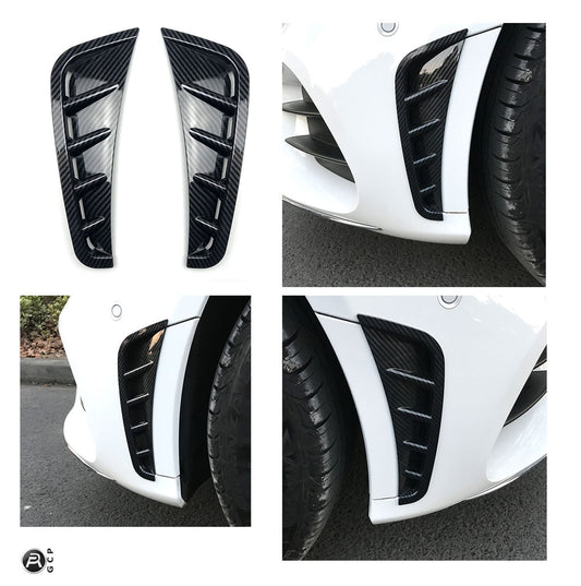 LUFTEINLÄSSE LÜFTUNG FRONTSPOILER für Mercedes W205 C-Klasse FACELIFT